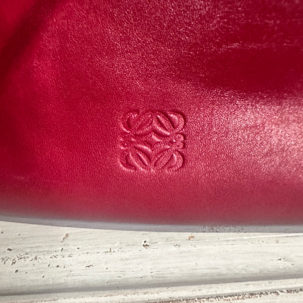 Loewe Vibrant Red Leather Tote - Picture 3 of 16